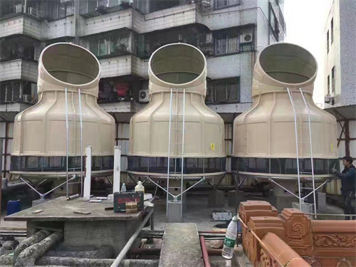 玻璃鋼冷卻塔與溫度的關系,圓形玻璃鋼冷卻塔